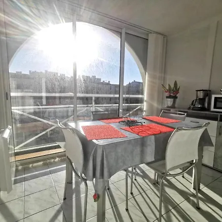 아파트 039 Cap D'agde Quartier Falaises Proche T2 Avec Place De Parking Et Piscine *